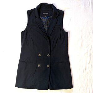 Banana Republic Suit Vest Navy‎ Women 4
